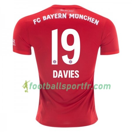 Tenue Bayern Munich Alphonso Davies 19 Domicile 2019-2020 Maillot de Foot